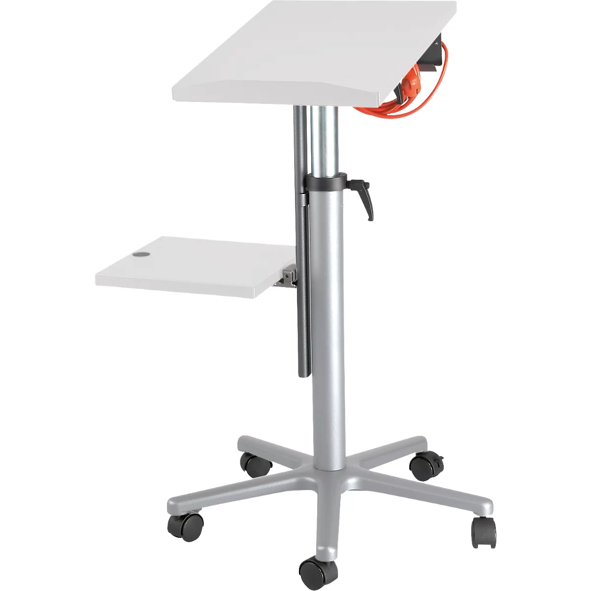 Table de projecteur 9333, gris, avec prise 3 entrées