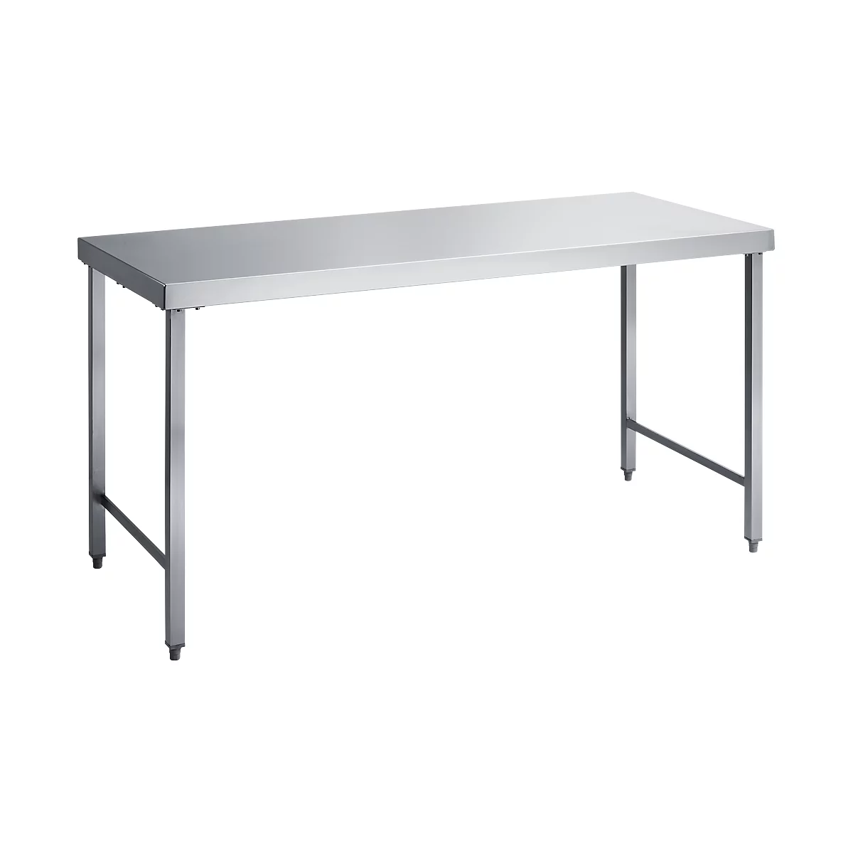 Table de travail, inox, 1400 x 700 x 850 mm