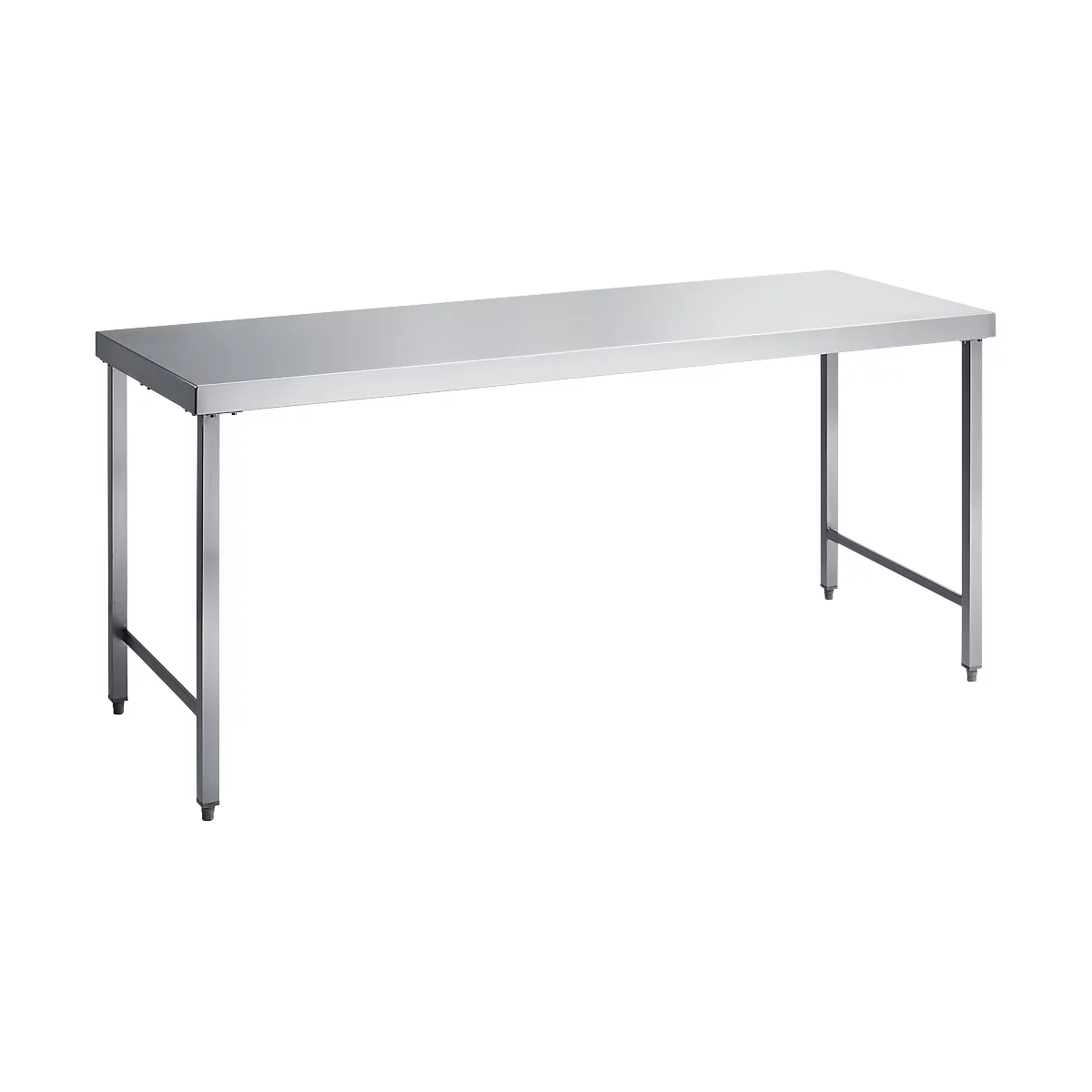 Table de travail, inox, 1600 x 700 x 850 mm