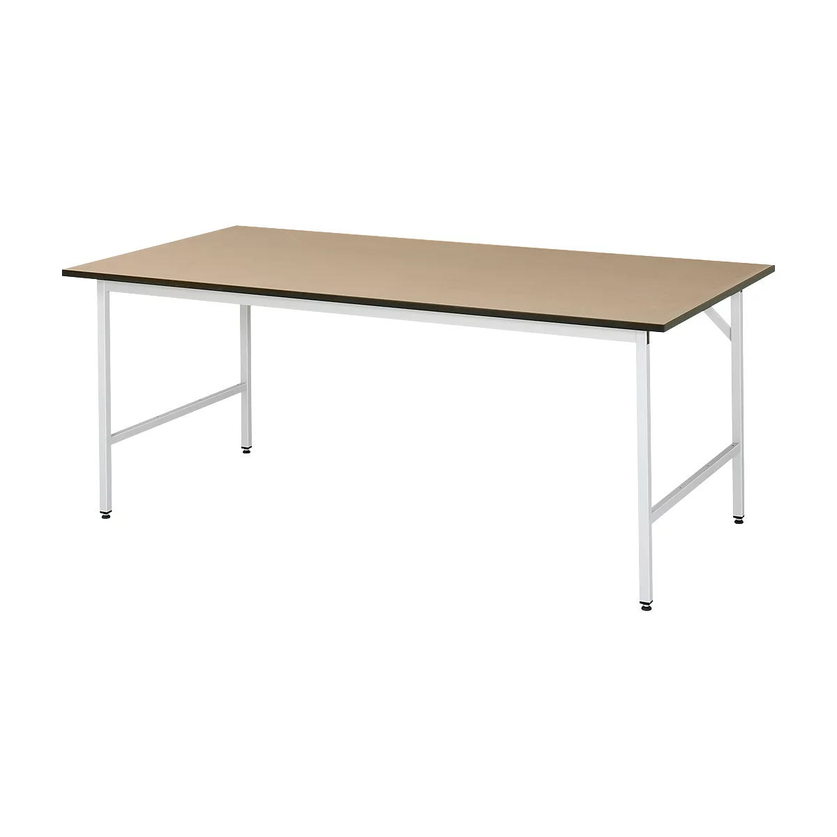 Table de travail, plateau en MDF, 2000 x 1000 x 800-850 mm