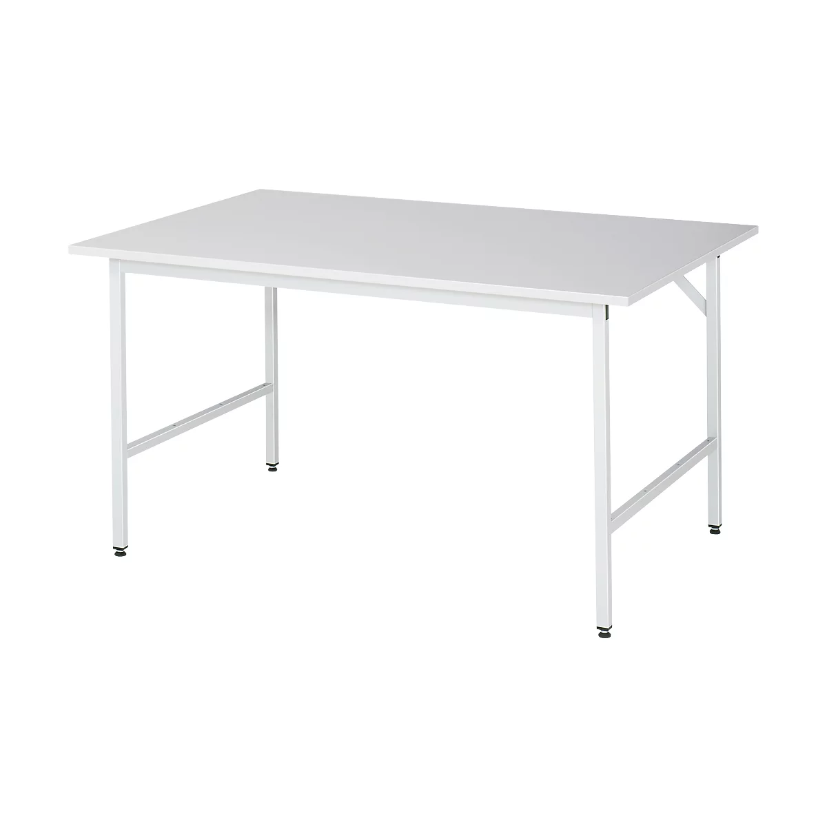 Table de travail RAU, plateau mélaminé, 1500 x 1000 x 800-850 mm