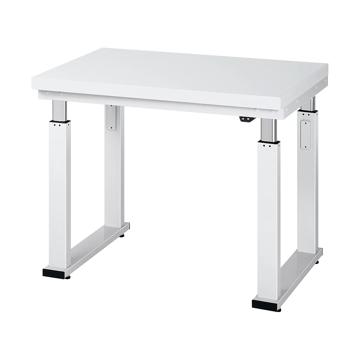 Table de travail série adlatus 600, 1000 x 700 x 740-1140 mm, plateau en stratifié dur