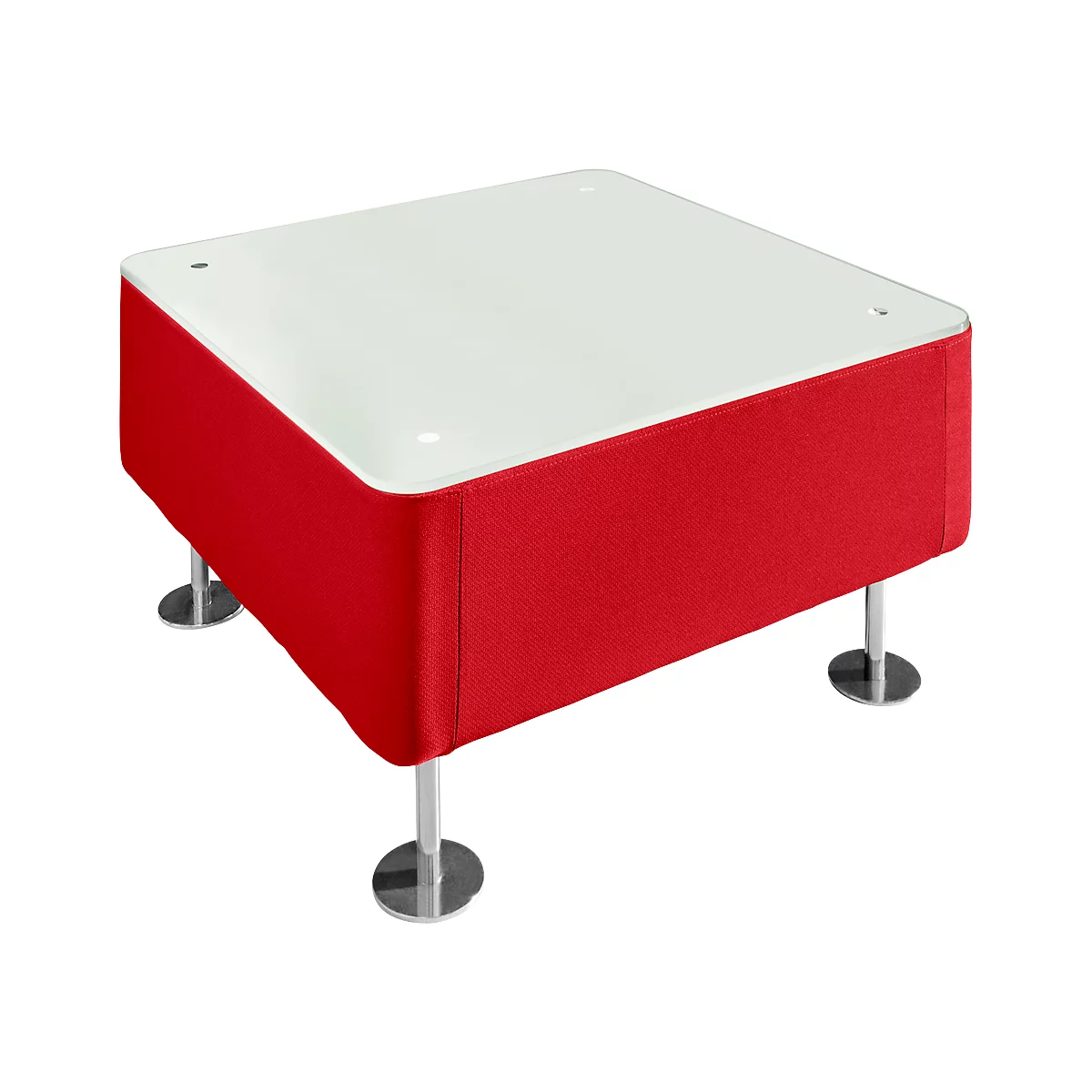 Table WALL IN, rouge