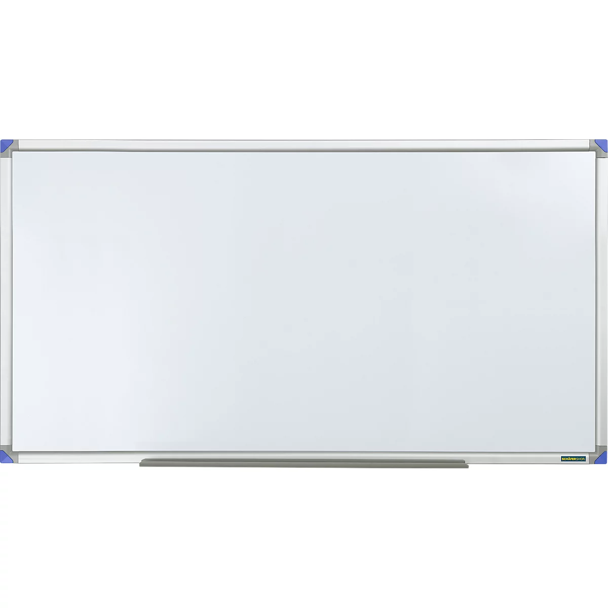 Tableau blanc 1215 - cadre alu - surface plastifiée - l. 1500 x H 1200 mm - notre marque Schäfer Shop Select