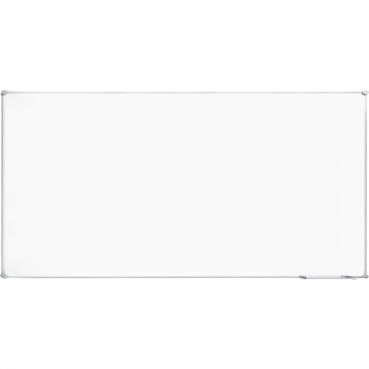 Tableau blanc 2000 MAULpro, cadre alu argenté, 1200 x 1800 mm, surface émaillée