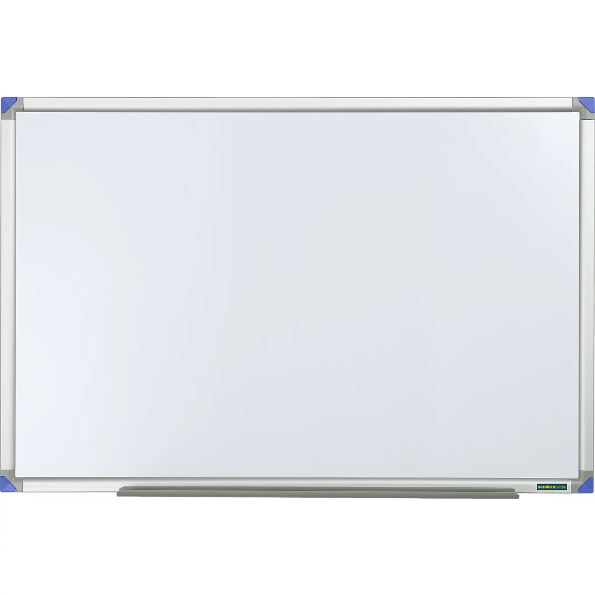Tableau blanc 90120 - cadre alu - surface plastifiée - l. 1200 x H 900 mm - notre marque Schäfer Shop Select