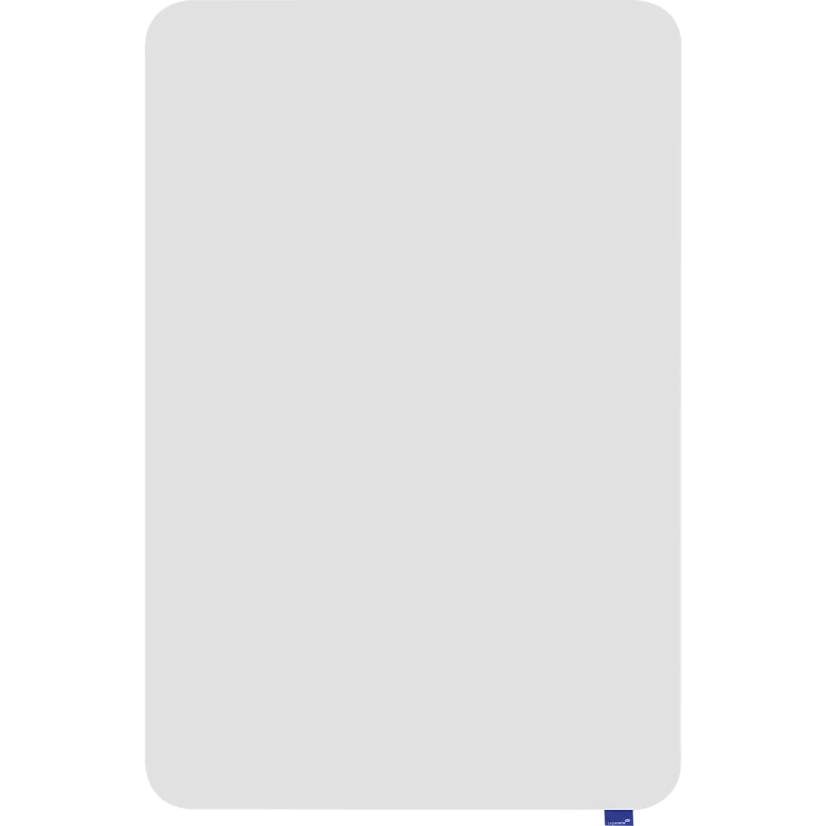 Tableau blanc ESSENCE Legamaster - sans cadre - émaillé - l. 1000 x H 1500 mm - avec bords arrondis