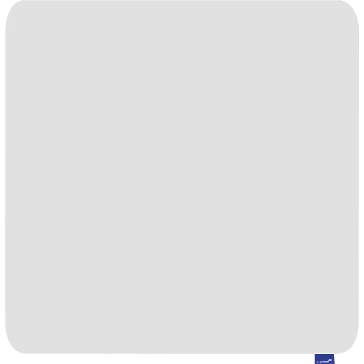 Tableau blanc ESSENCE Legamaster - sans cadre - émaillé - l. 1195 x H 1195 mm - avec bords arrondis