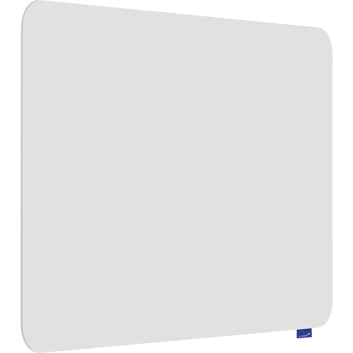 Tableau blanc ESSENCE Legamaster - sans cadre - émaillé - l. 1195 x H 1195 mm - avec bords arrondis
