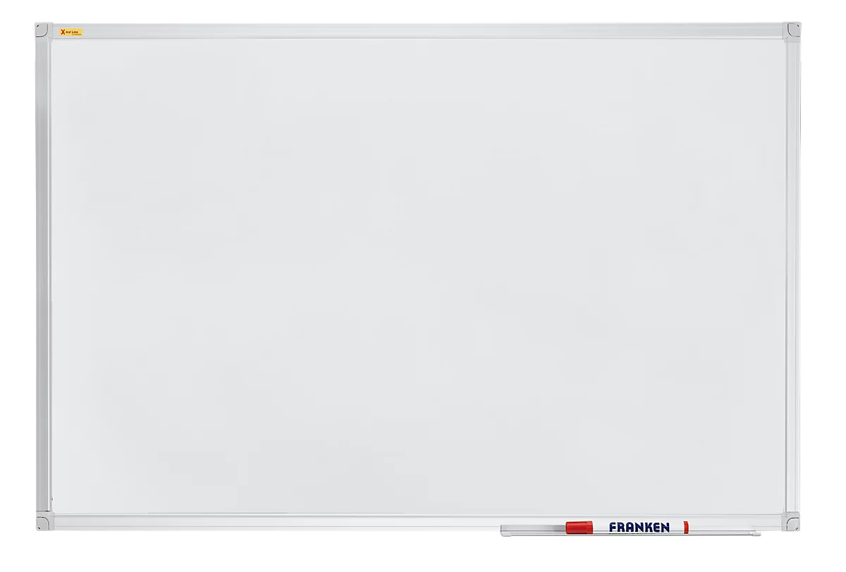 VIZ-PRO Tableau Blanc Magnétique Effaçable à Sec, Cadre en