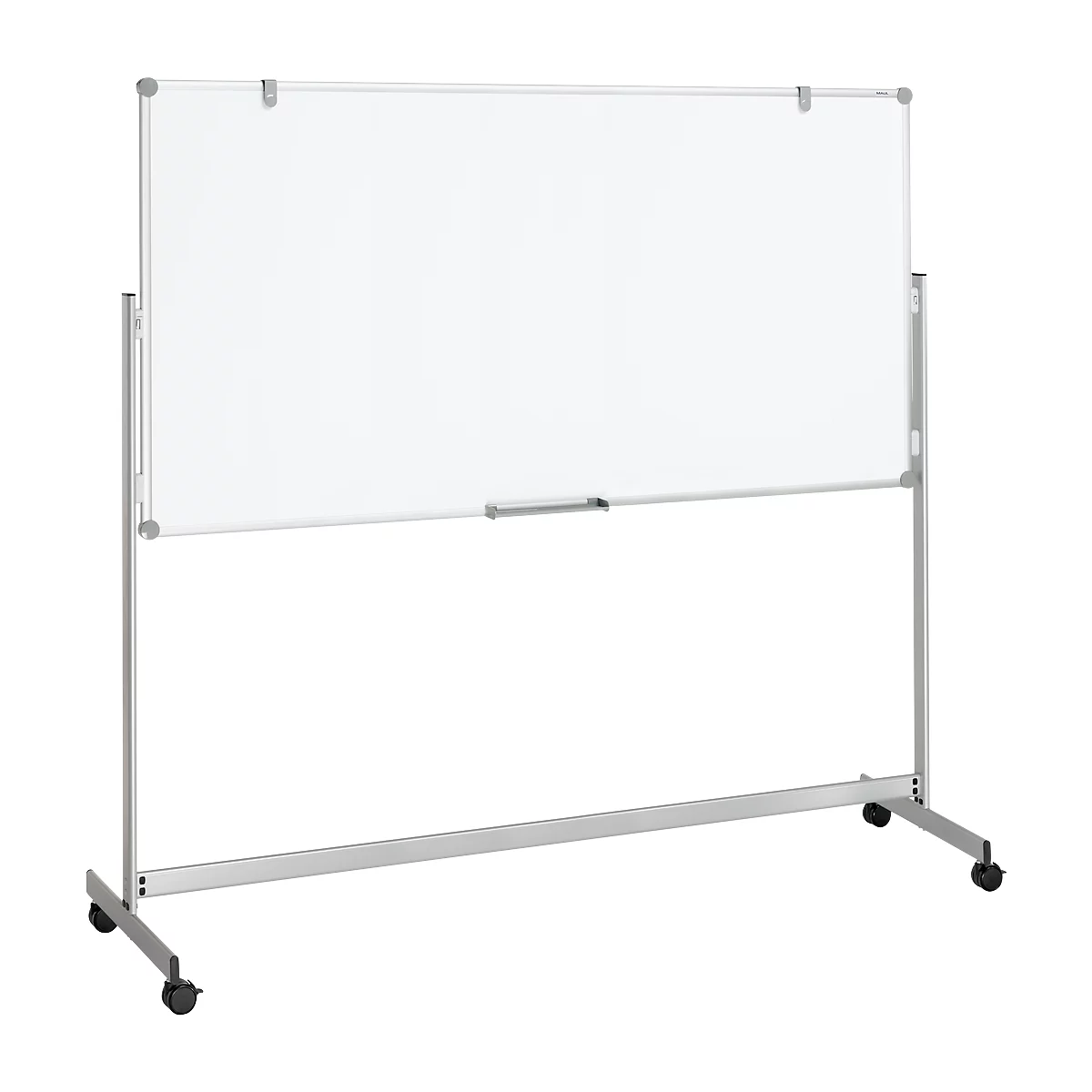 Tableau blanc MAULpro, mobile, 2 faces, non réversible, 1000 x 2100 mm
