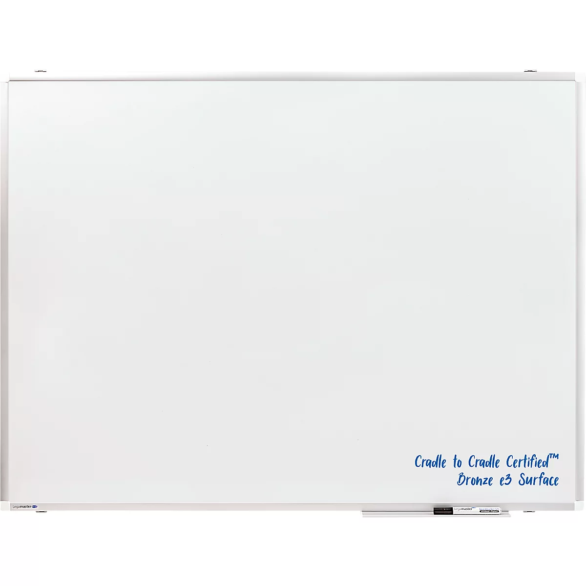 Tableau blanc PREMIUM PLUS Legamaster - acier émaillé - l. 1200 x H 900 mm - avec auget
