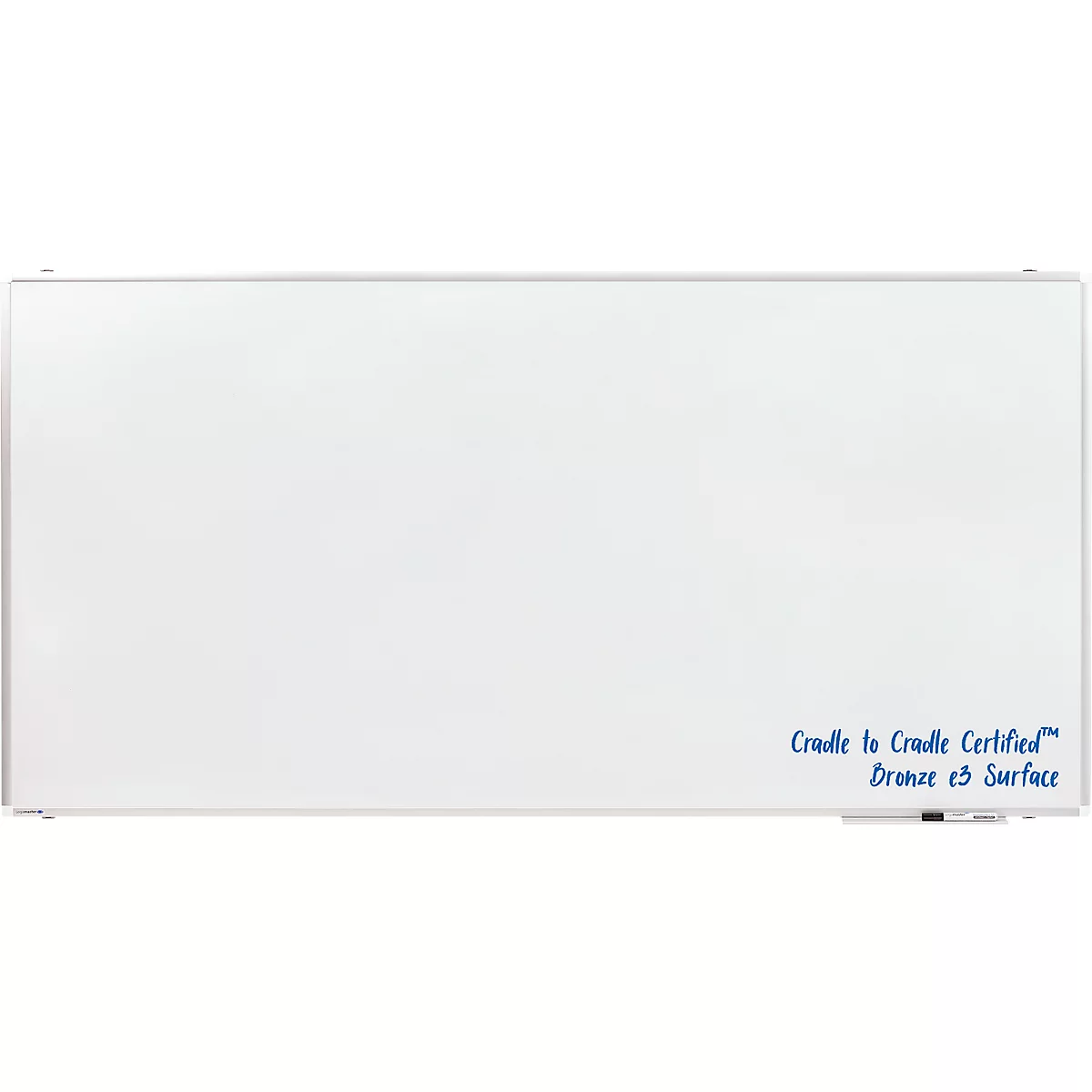 Tableau blanc PREMIUM PLUS Legamaster - acier émaillé - l. 2000 x H 1000 mm - avec auget