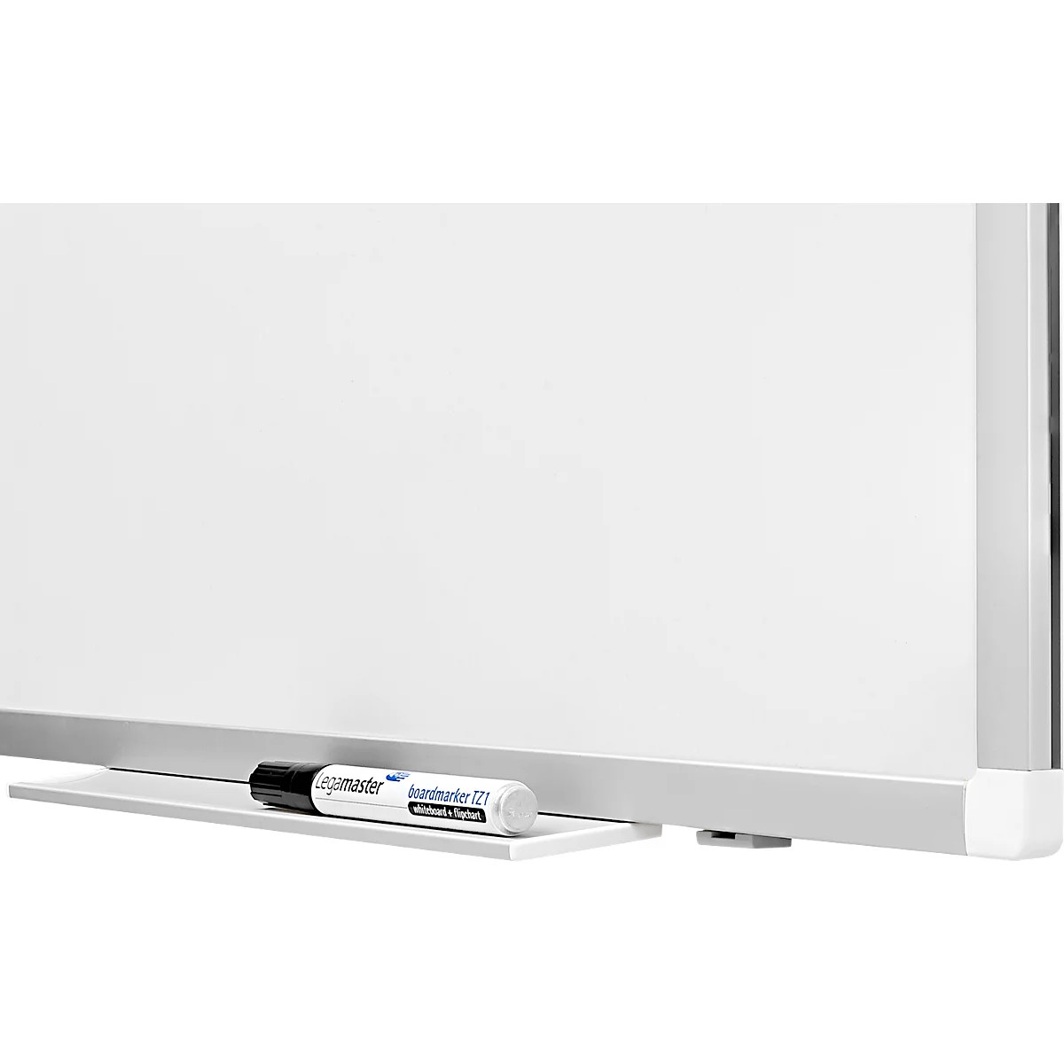 Tableau blanc PREMIUM PLUS Legamaster - acier émaillé - l. 2400 x H 1200 mm - avec auget