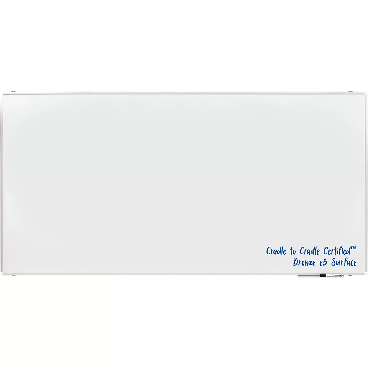 Tableau blanc PREMIUM PLUS Legamaster - acier émaillé - l. 2400 x H 1200 mm - avec auget