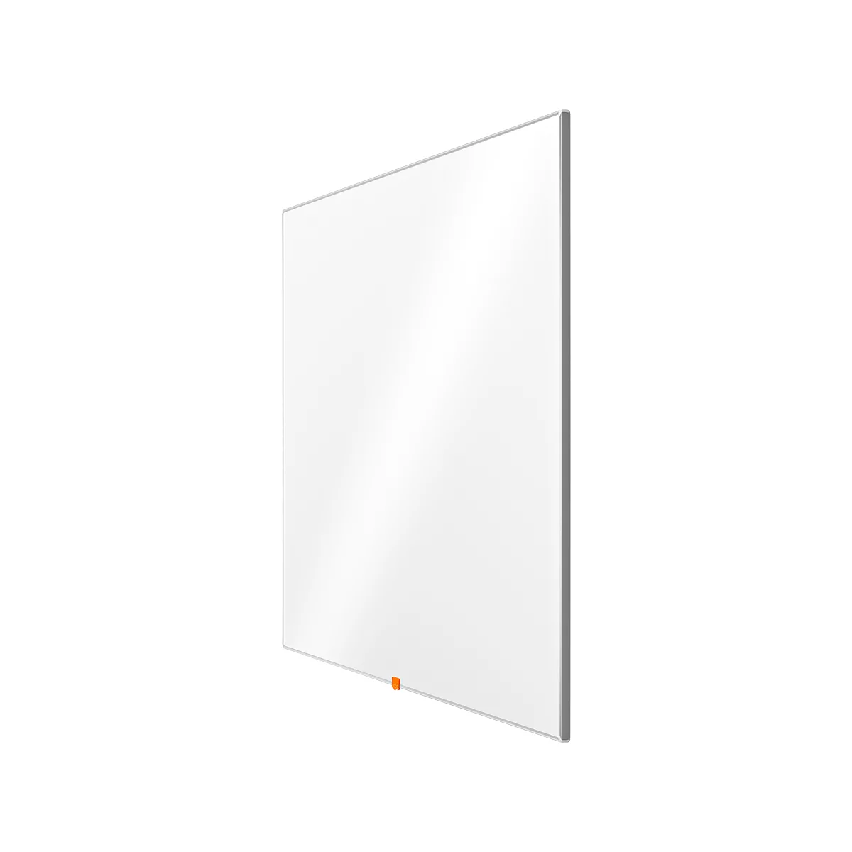 Tableau blanc Prestige nobo - cadre alu - surface émaillée - l. 1200 x H 900 mm - avec auget
