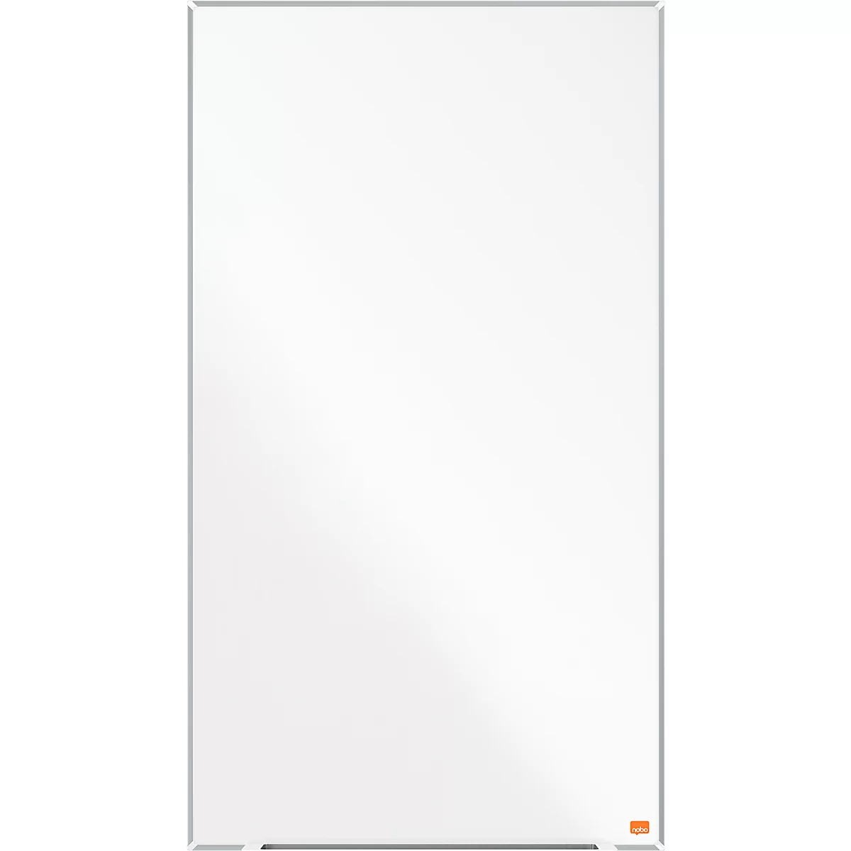 Tableau blanc Prestige nobo - cadre alu - surface Nano Clean - l. 1500 x H 1000 mm - avec auget