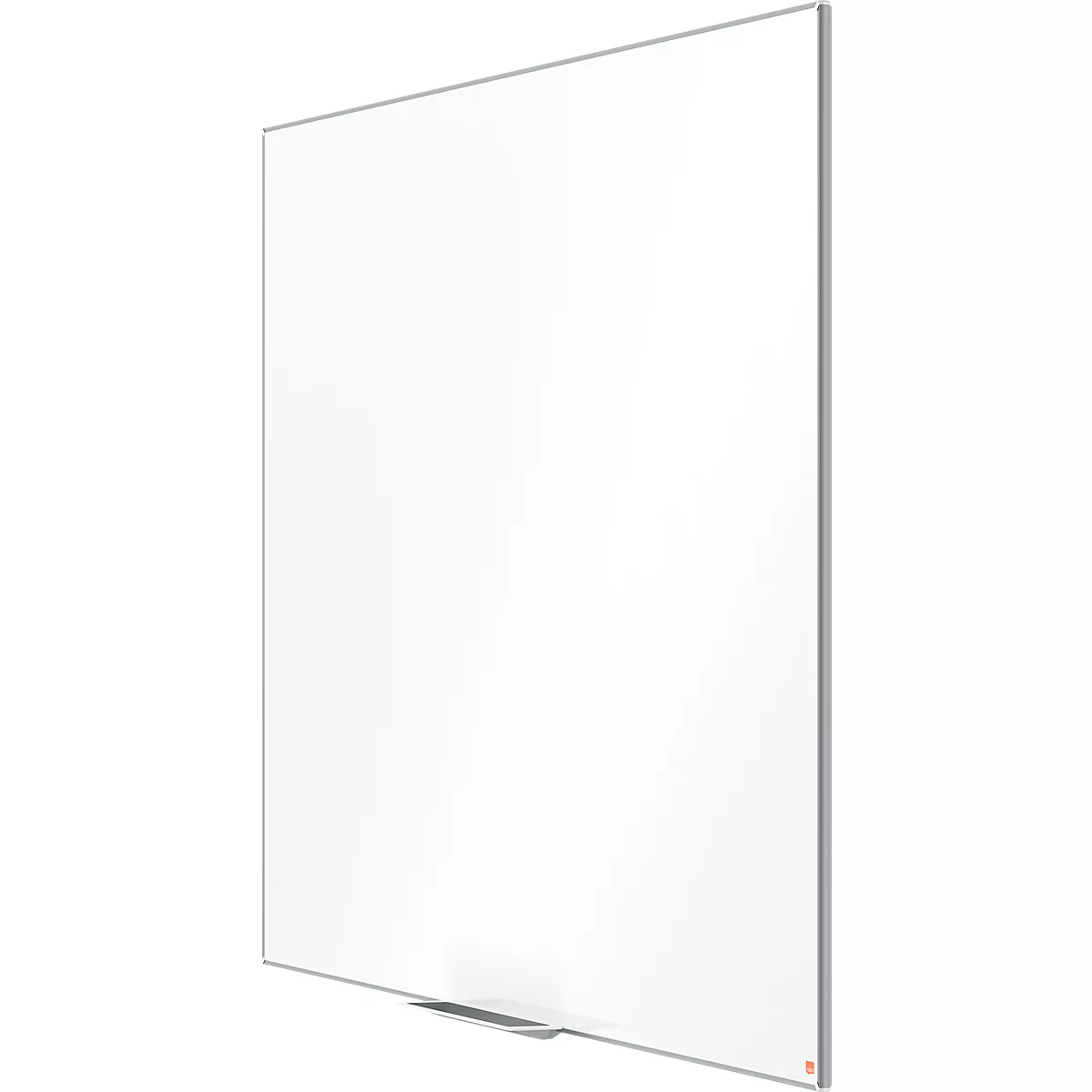 Tableau blanc Prestige nobo - cadre alu - surface Nano Clean - l. 1800 x H 1200 mm - avec auget