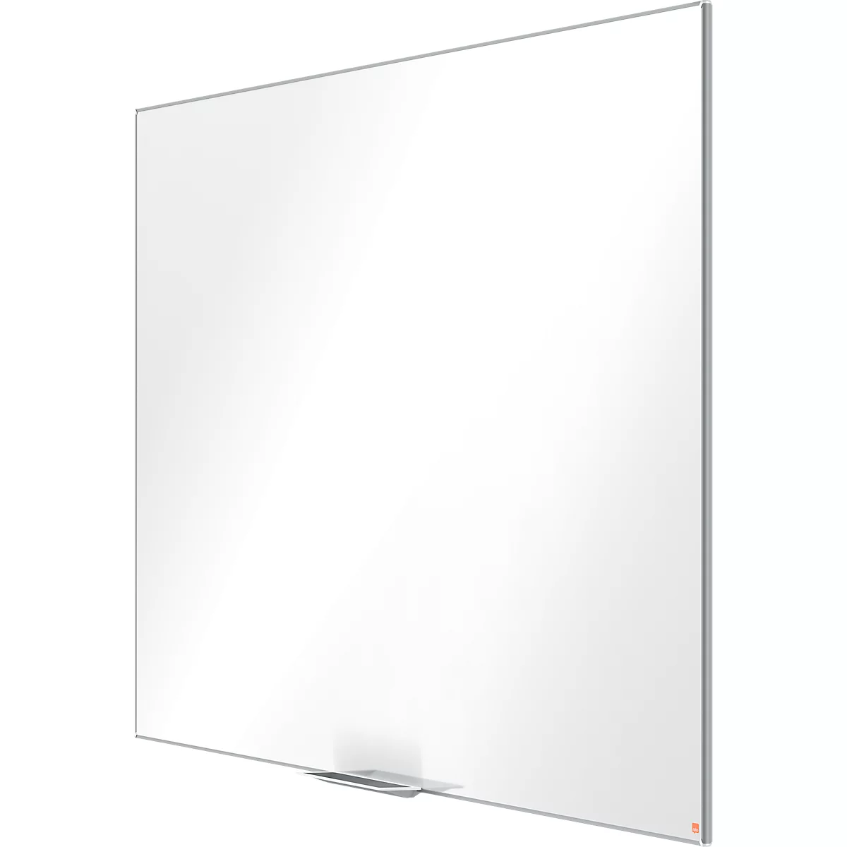 Tableau blanc Prestige nobo - cadre alu - surface Nano Clean - l. 2400 x H 1200 mm - avec auget