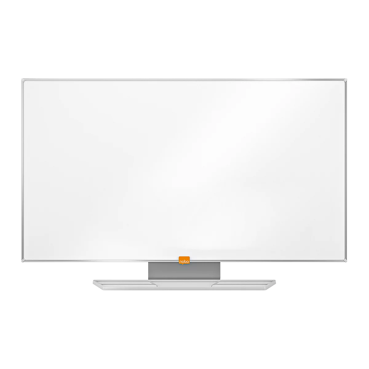 Tableau blanc Widescreen nobo - cadre alu - émaillé - l. 890 x H 500 mm - avec auget