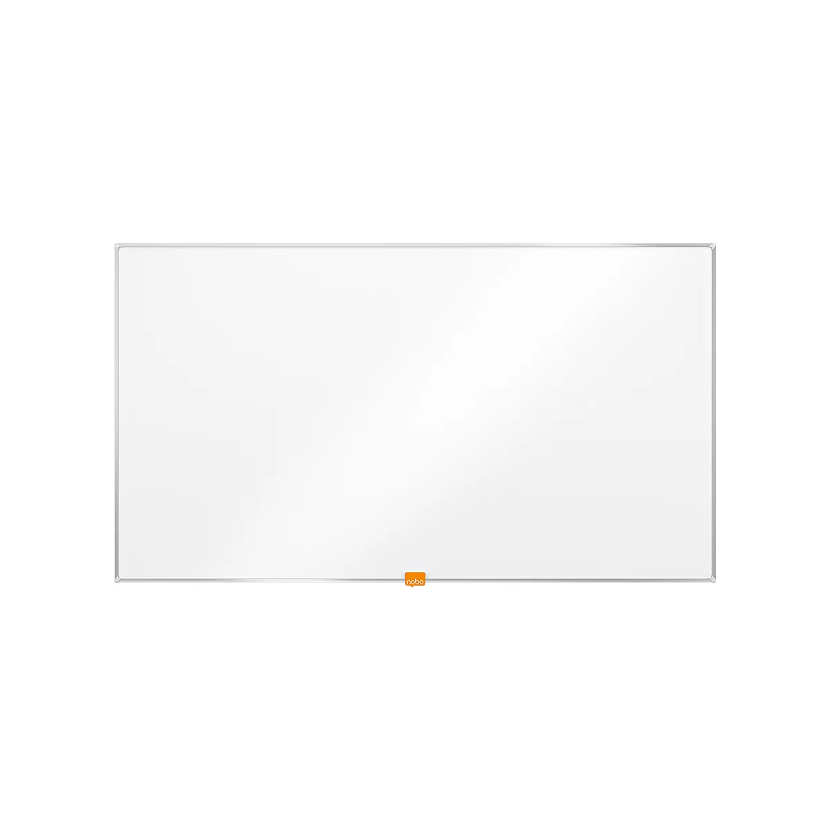 Tableau blanc Widescreen nobo - cadre alu - émaillé - l. 890 x H 500 mm - avec auget