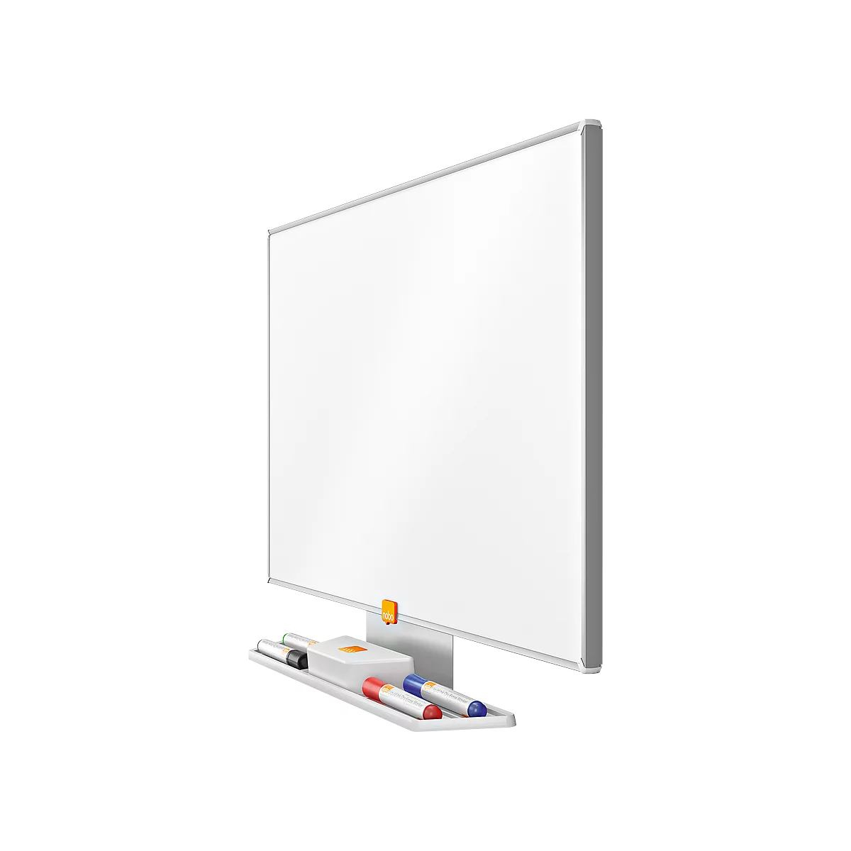 Tableau blanc Widescreen nobo - cadre alu - surface Nano Clean - l. 710 x H 400 mm - avec auget