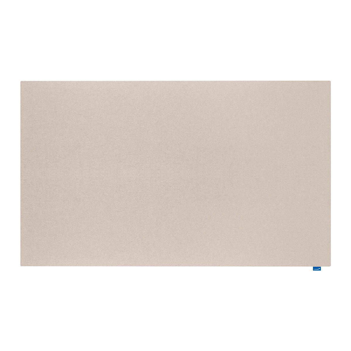 Tableau d'affichage acoustique Wall Up, classe d'absorption B, épaisseur 20 mm, textile et recyclage PET, beige, L 2000 x H 1195 mm