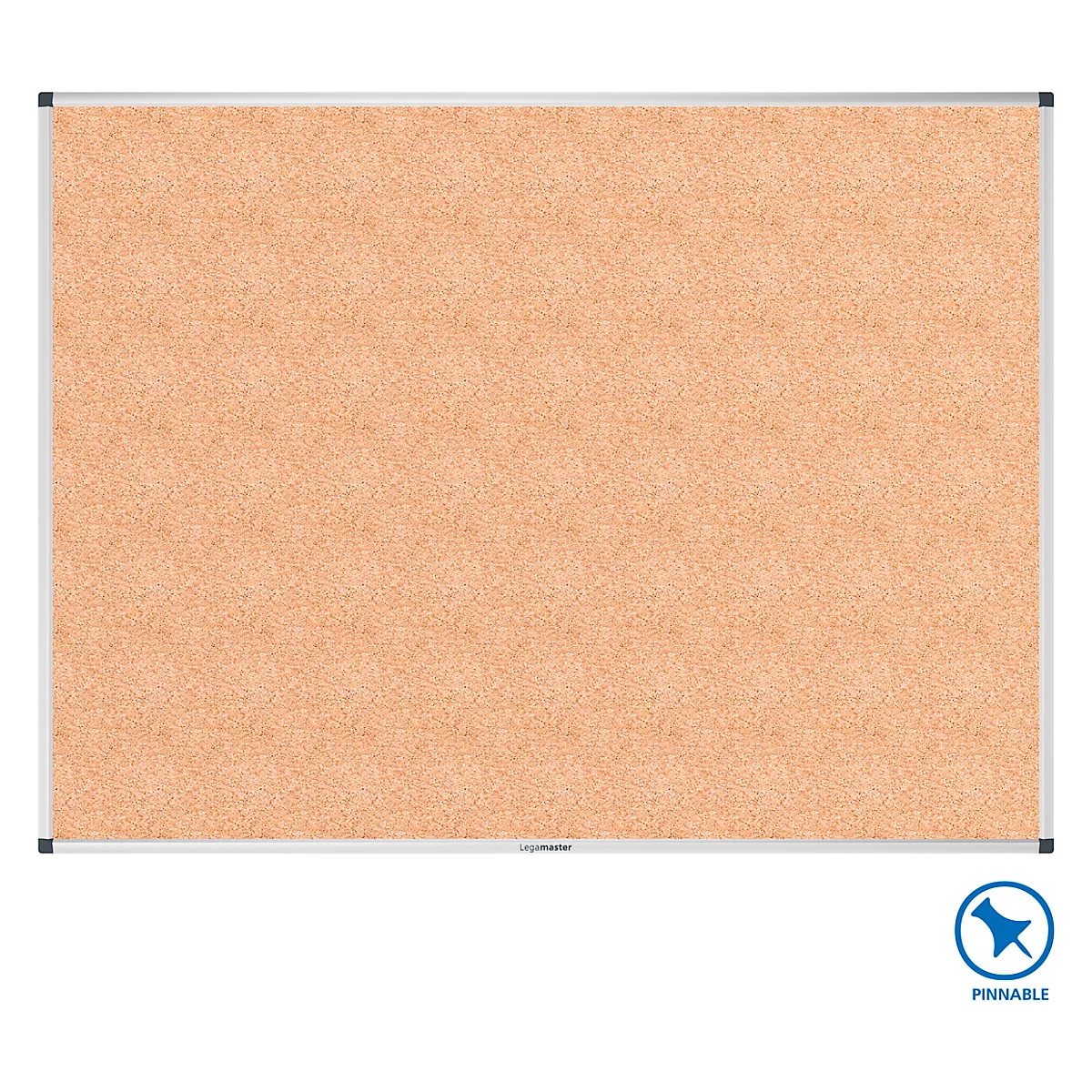Tableau en liège Legamaster UNITE, montage horizontal ou vertical, L 1200 x P 12,6 x H 900 mm, liège naturel, marron