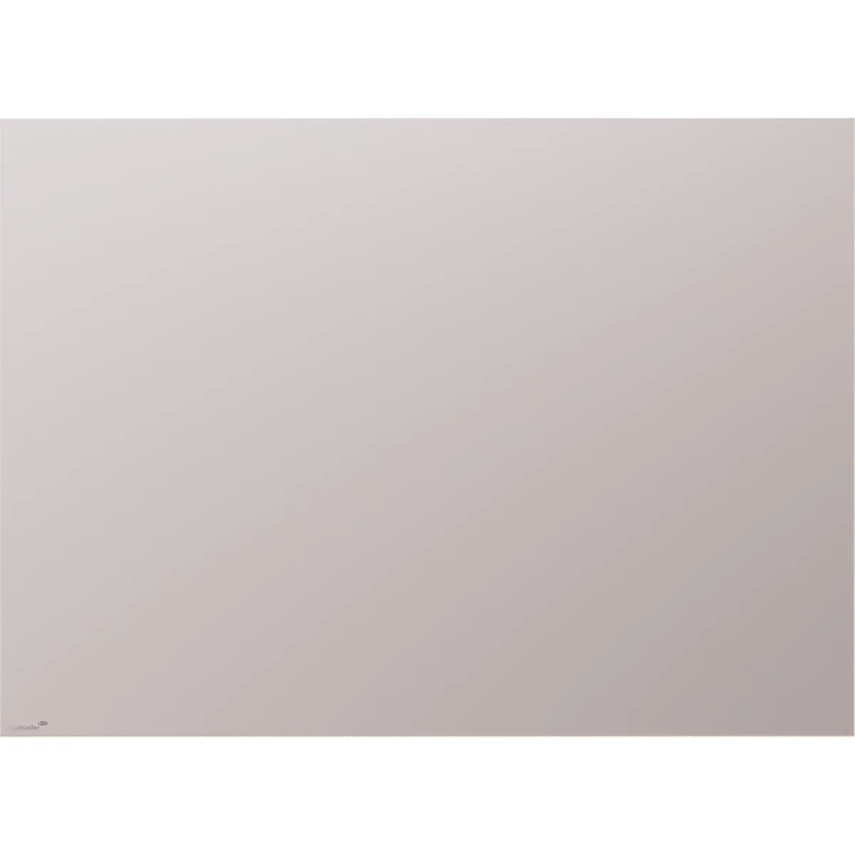 Tableau en verre Legamaster, avec 2 aimants &amp; 1 marqueur pour tableau en verre, L 1200 x P 4,4 x H 900 mm, verre de sécurité trempé, mat, warm grey