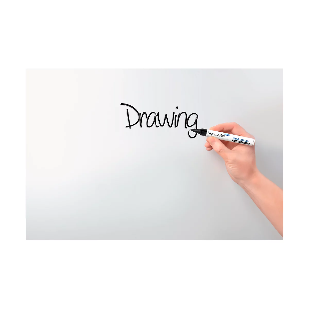 Tableau en verre Legamaster Colour 7-104554, magnétique, L 900 x H 1200 mm, blanc