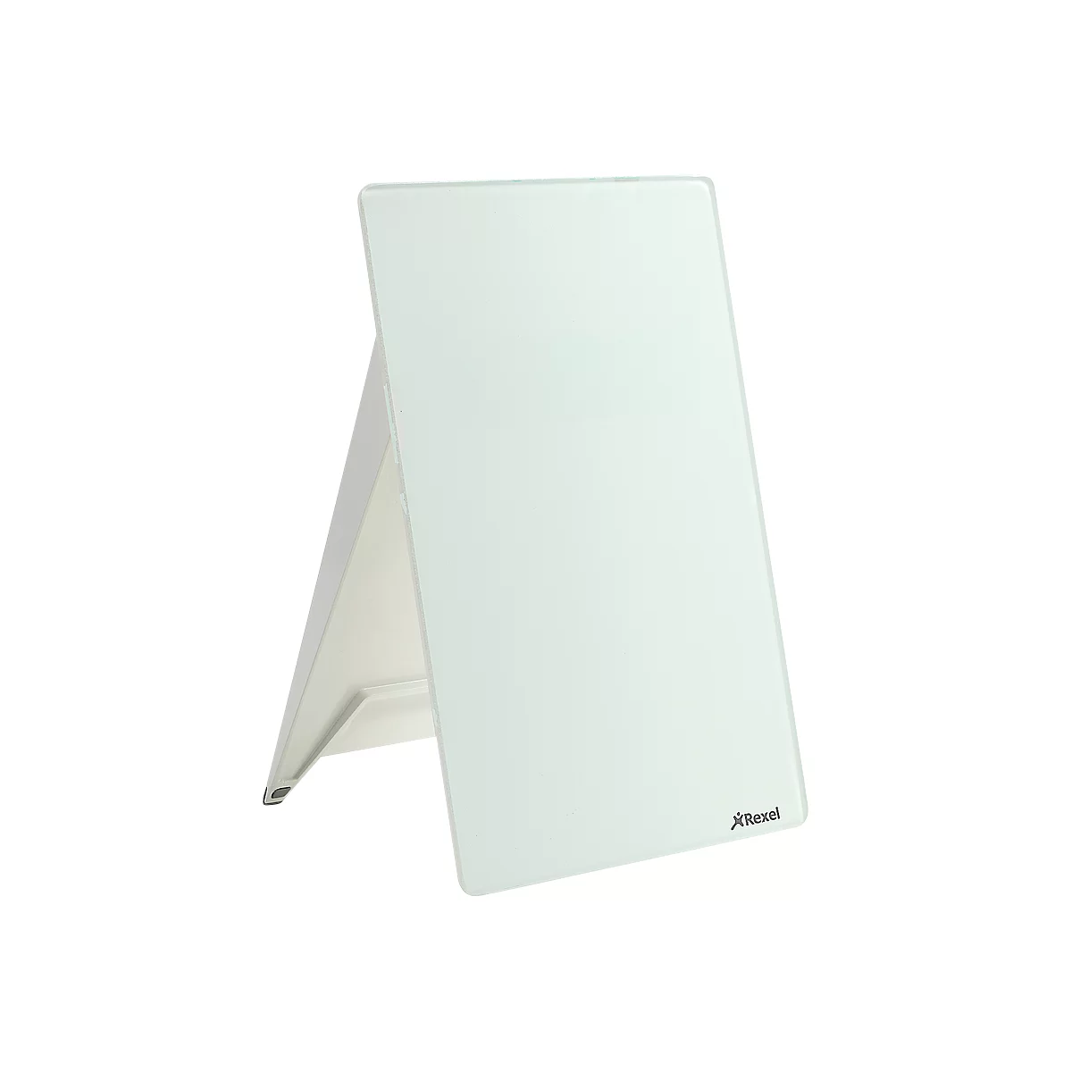 Tableau en verre Nobo Diamond, à poser, l. 216 x P 30 x H 297 mm, avec marqueur blanc