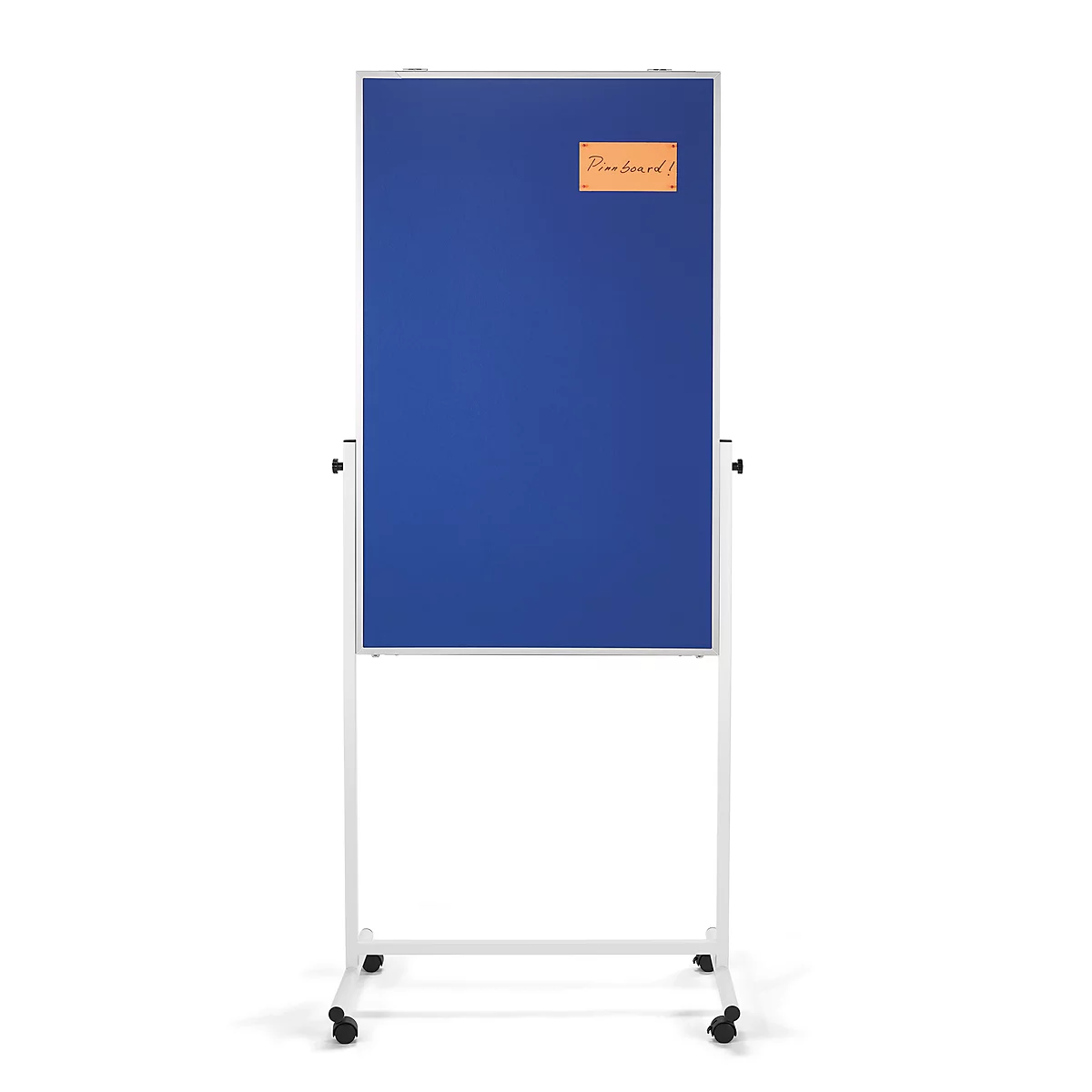 Tableau multifonction/surface feutre Magnetoplan, mobile, 3 en 1, l. 750 x P 1200 mm, bleu