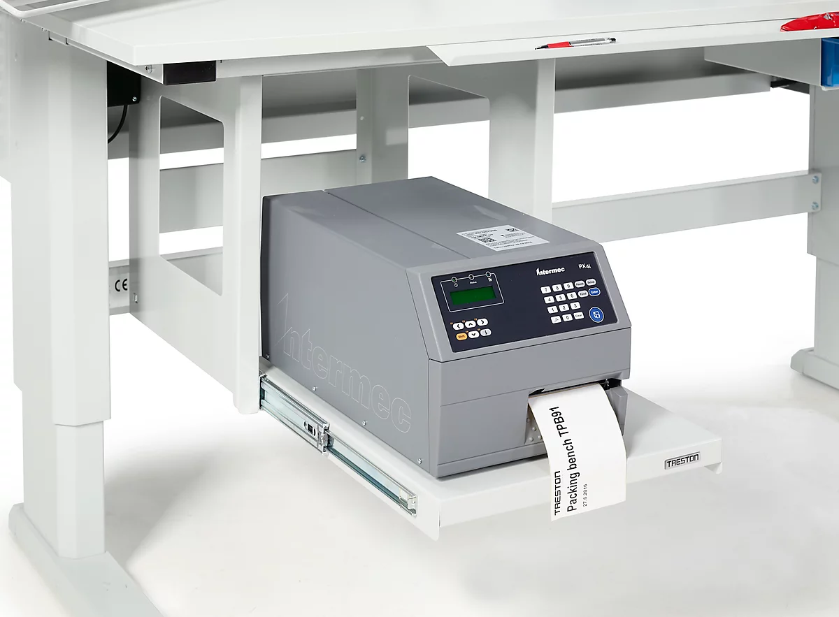 Tablero para impresora serie TPB, extensible hasta 500 mm, p. impresora An 400 x P 500 x Al 415 mm