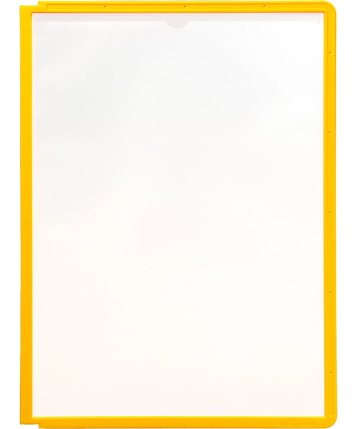 Tableros de exposición A4, 5 piezas, amarillo