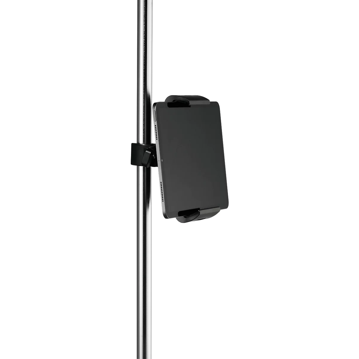 Tablet Halterung Durable TOUGH CLAMP XL, für 1 Tablet mit 7-13', Montage an Regalen/Tischen, um 360° drehbar, schwenkbar/neigbar, mit Klemme, schwarz