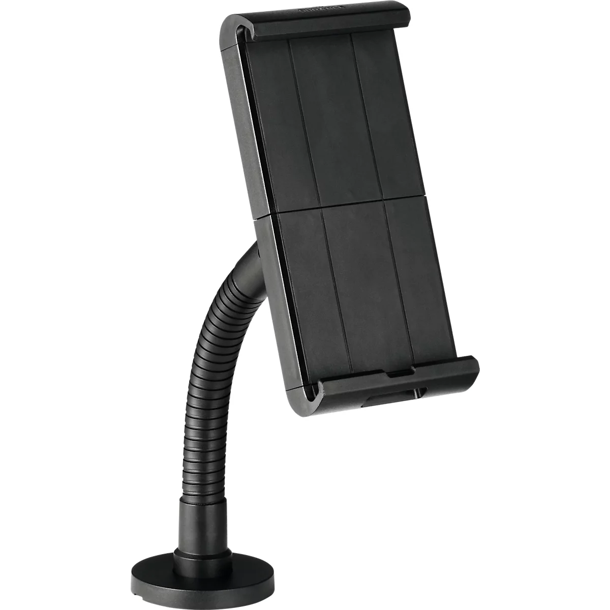 Tablet Halterung Durable TOUGH WALL/TABLE, für 1 Tablet mit 7-13', Montage an Wänden/Tischen, 360° drehbar, Kabelführung, Diebstahlsicherung, schwarz
