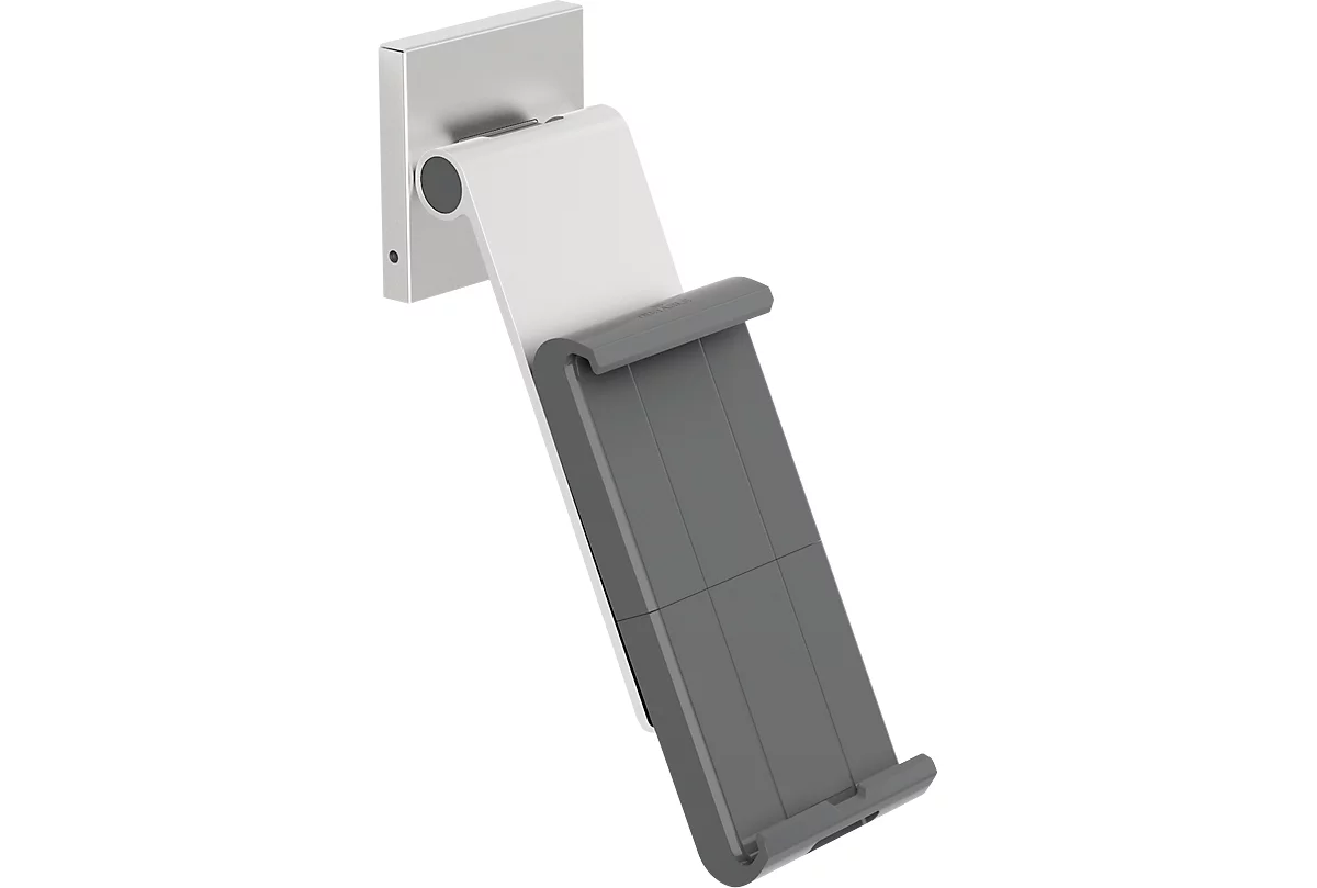 Tablet muurbevestiging DURABLE WALL PRO, voor 7-13″, 360° draaibaar, met kantelhoek, antidiefstalbeveiliging