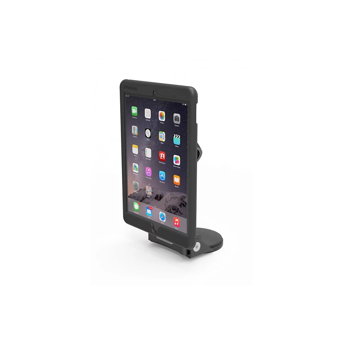 Tablethouder Compulocks Grip&Dock, universeel voor alle tablets, met slot, zwart