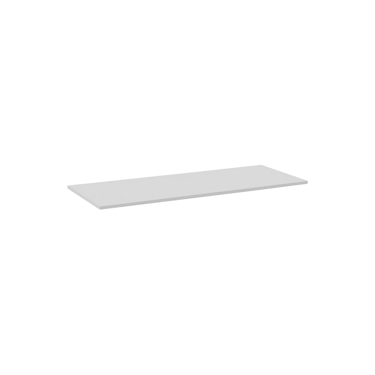 Gray rectangular plate, slightly perspectively displayed.
