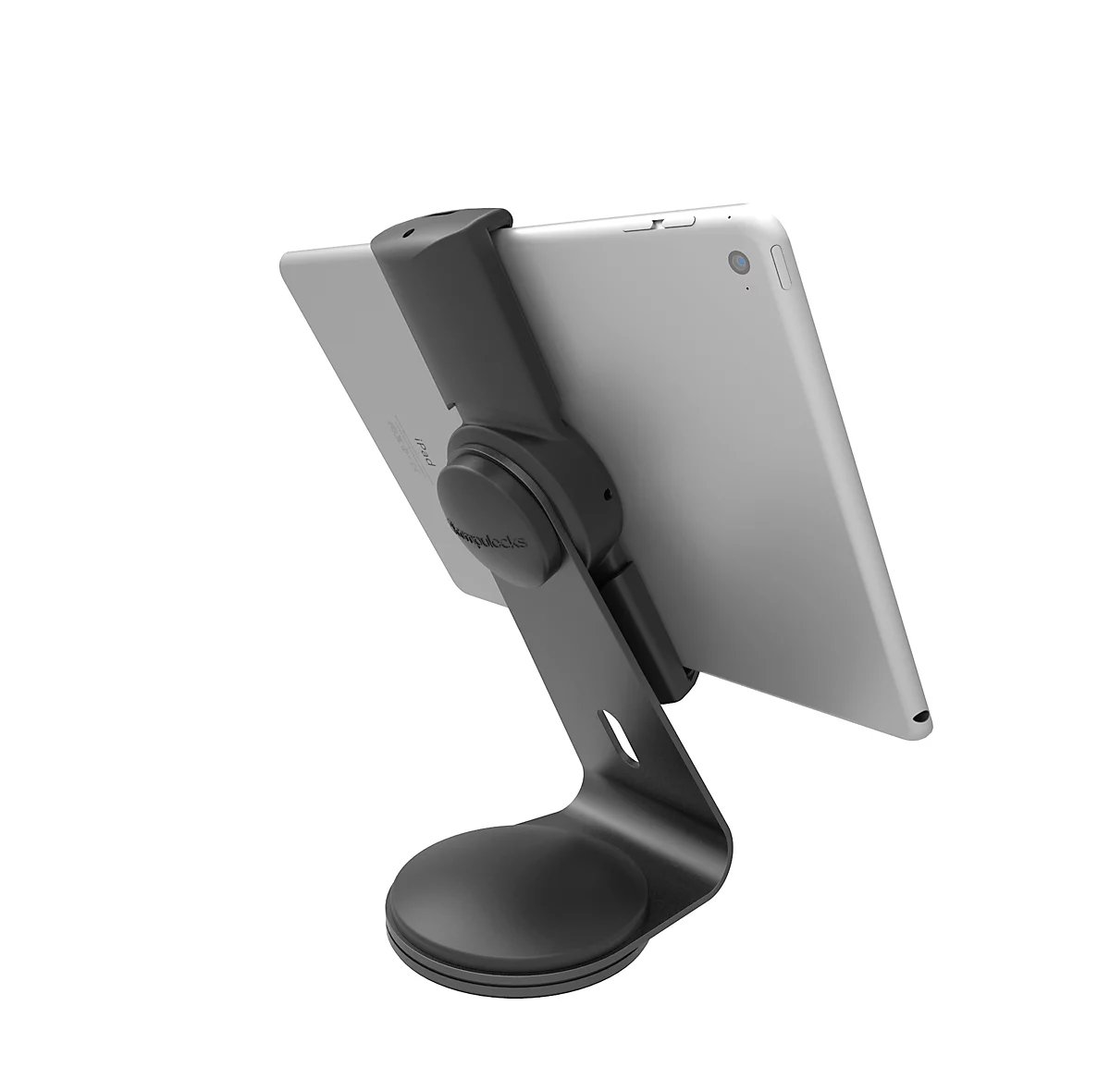 Tabletständer Compulocks Cling, für Wand- und Tischmontage, 360° drehbar, Stahl, schwarz