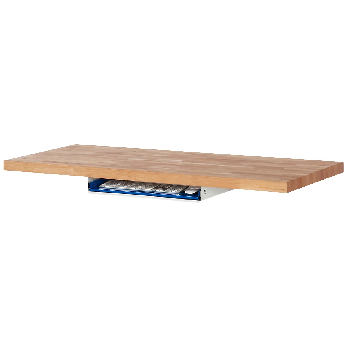 Tablette extractible à clavier pour plan de travail série adlatus 300 et 600, l. 640 x P 485 x H 85 mm