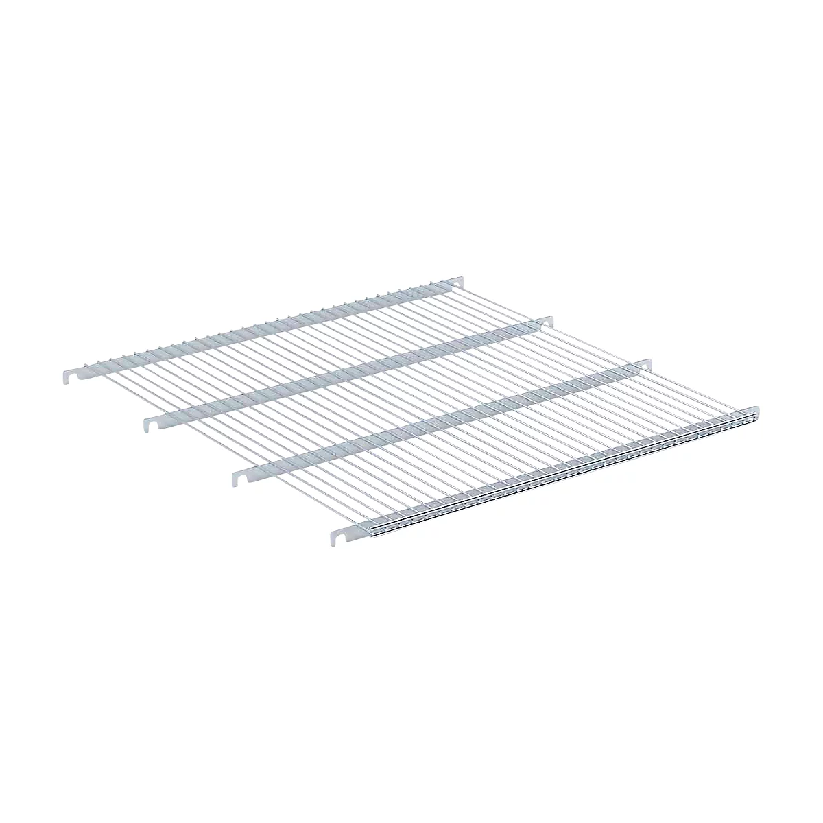 Tablette intermédiaire pour bacs roulants Schäfer Shop Select ADB BASICline, 700 x 705 mm, jusqu'à 150 kg, galvanisé bleu