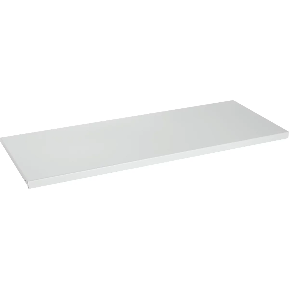 Tablette pour armoires en acier de largeur 916 mm, jusqu'à 25 kg, gris clair (RAL 7035)