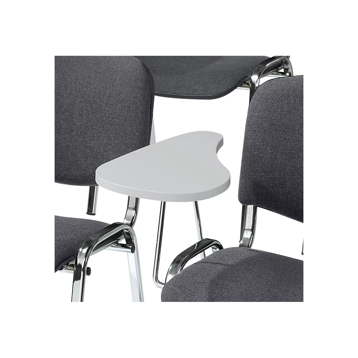 Tablette pour chaise empilable ISO