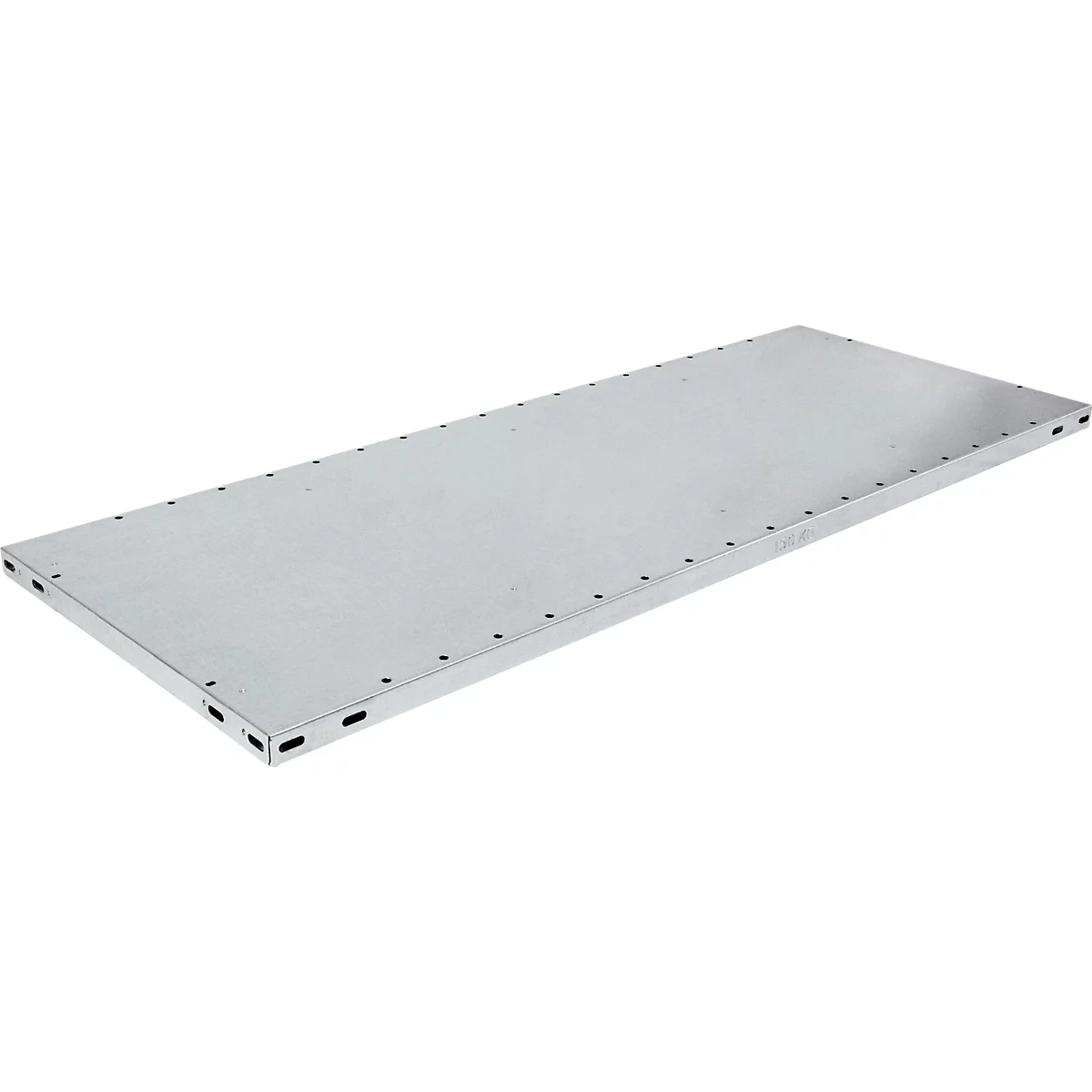 Tablette pour étagère L. 1000 x P 300 mm, galvanisé