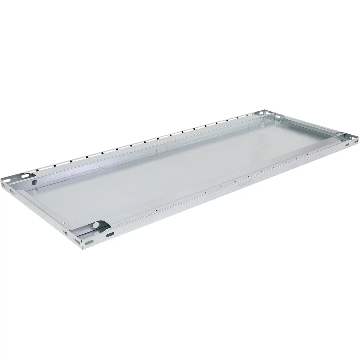 Tablette pour étagère L. 1000 x P 300 mm, galvanisé
