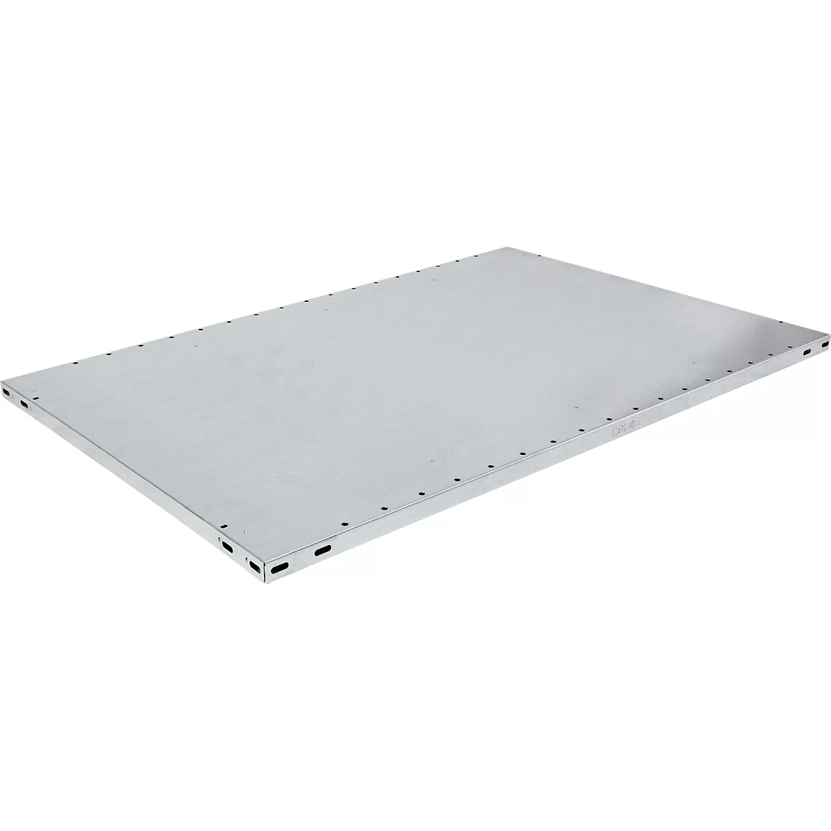 Tablette pour étagère L. 1000 x P 600 mm, galvanisé