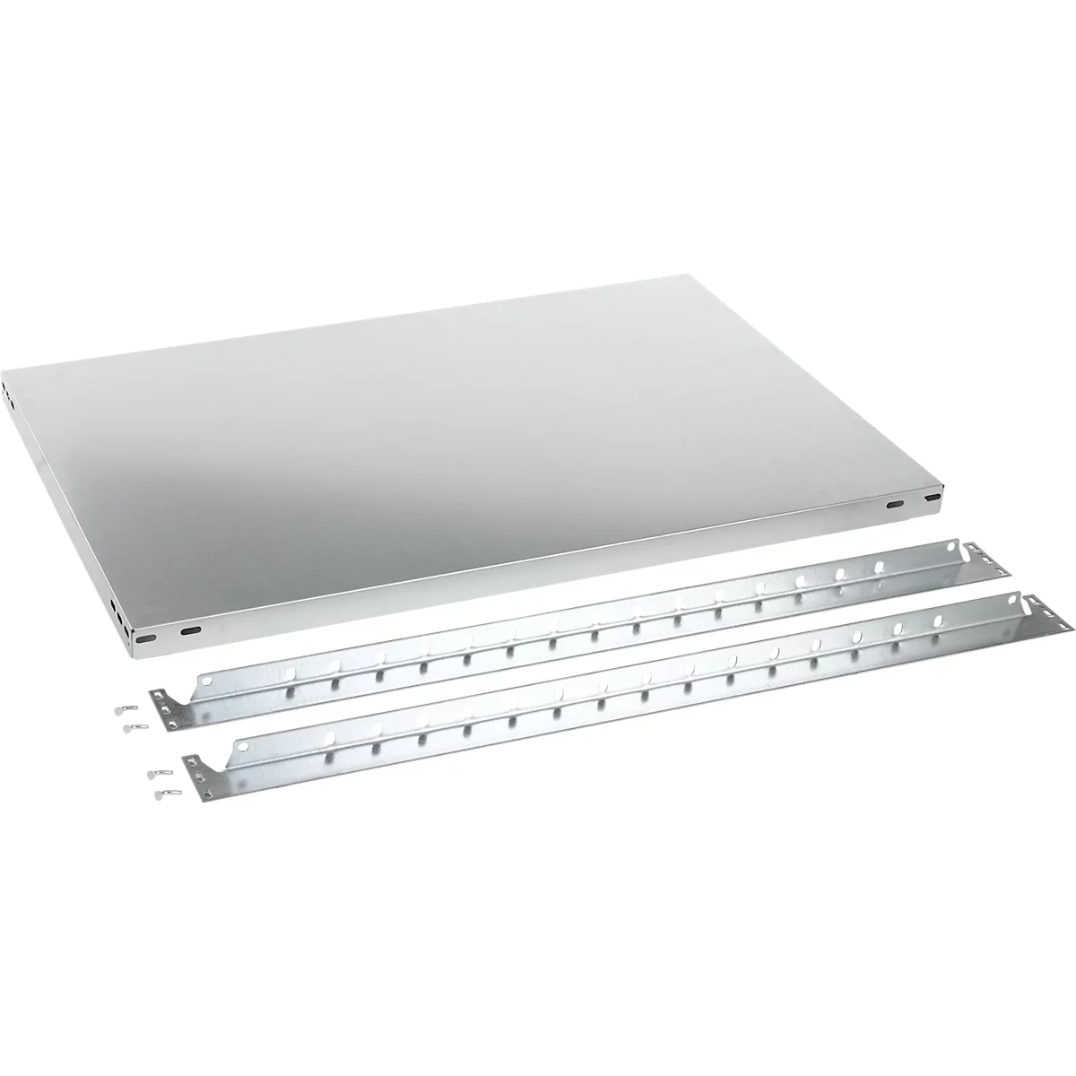 Tablette pour rayonnage ORDO Industry - L 1000 x P 800 x H 40 mm - charge max. 140 kg - acier galvanisé