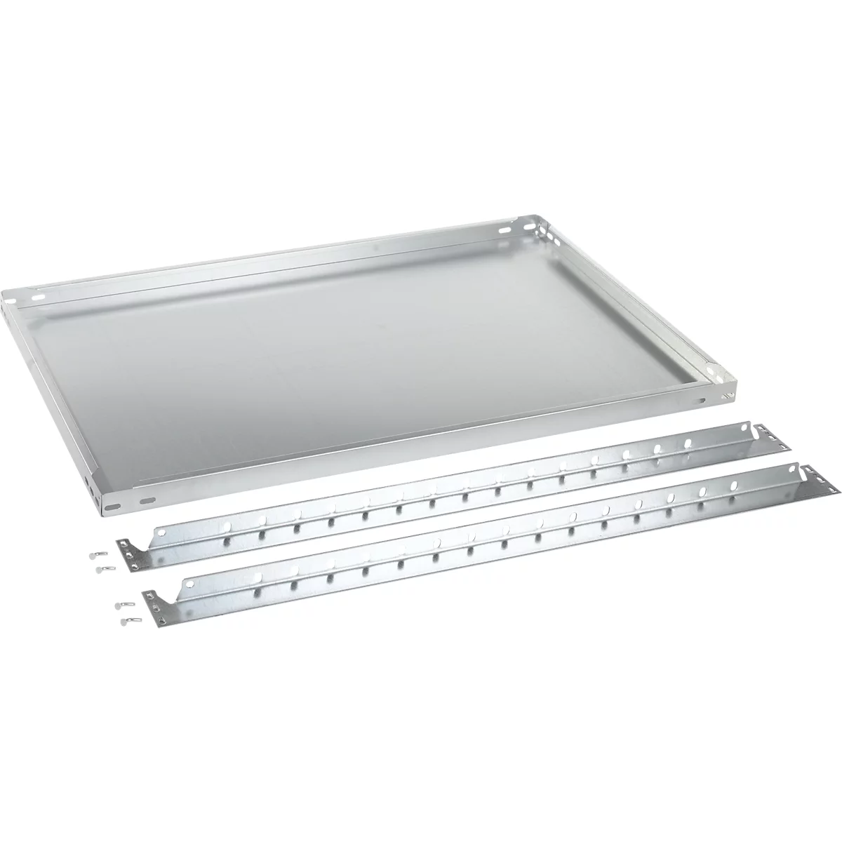 Tablette pour rayonnage ORDO Industry - L 750 x P 800 x H 40 mm - charge max. 140 kg - acier galvanisé