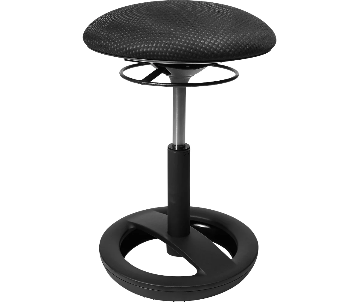 Topstar Balance tabouret ergonomique à roulettes, noir